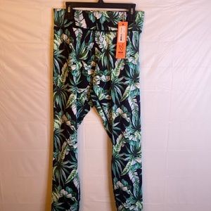 MinkPink Move Shady Palms full leggings